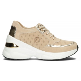 Lædersneakers Filippo DP3655 / 22 Be beige