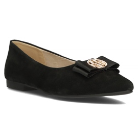 Lædersko Filippo DP3683 / 22 Bk sort