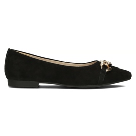 Lædersko Filippo DP3642 / 22 Bk sort