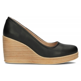 Lædersko Filippo DP3521 / 22 Bk sort