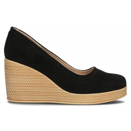 Lædersko Filippo DP3521 / 22 Bk Su sort