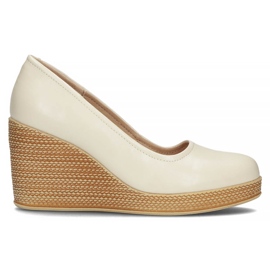 Lædersko Filippo DP3521 / 22 Be beige