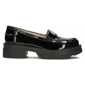 Lædersko Filippo DP3712 / 22 Bk sort