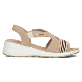 Lædersandaler Filippo DS3500 / 22 Be beige