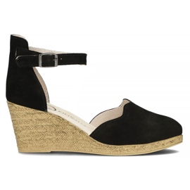 Lædersandaler Filippo DS1394 / 22 Bk Sort