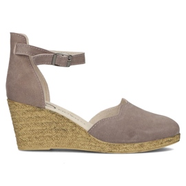 Lædersandaler Filippo DS1394 / 22 Sd lyng-beige