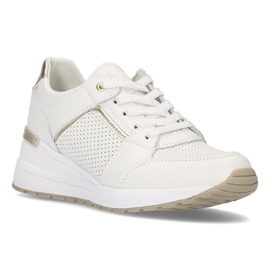 Lædersneakers Filippo DP2003 / 22 Wh hvid