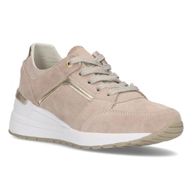 Lædersneakers Filippo DP2003 / 22 Be beige