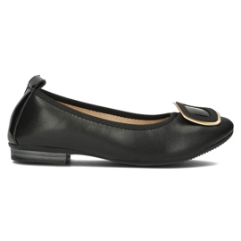 Lædersko Filippo DP3661 / 22 Bk sort