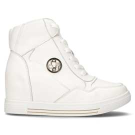 Læder Sneakers Filippo DBT3552 / 22 Wh hvid