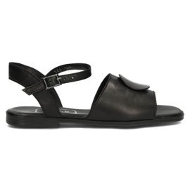 Lædersandaler Filippo DS3900 / 22 Bk sorte