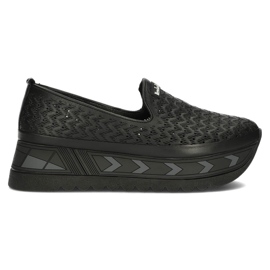 Lædersko Filippo DP3906 / 22 Bk sort