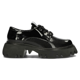 Lædersko Filippo DP3909 / 22 Bk sort