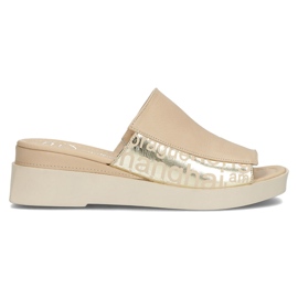 Læder hjemmesko Filippo DK3921 / 22 Be beige