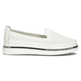 Lædersko Filippo DP3623 / 22 Wh hvid