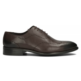 Lædersko Filippo 3616 brun Coffe