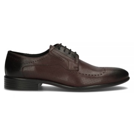 Lædersko Filippo 3610 claret rød