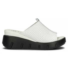 Læder hjemmesko Filippo DK3594 / 22 Wh hvid