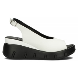 Lædersandaler Filippo DS3595 / 22 Wh hvid