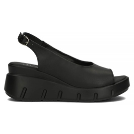 Lædersandaler Filippo DS3595 / 22 Bk sorte