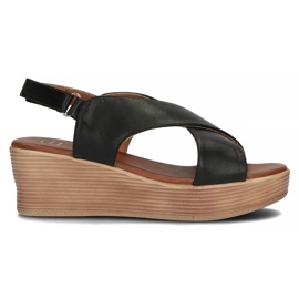 Filippo DS3609 / 22 Bk sorte sandaler