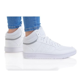 Adidas Hoops Mid 3.0 GW0401 sko hvid