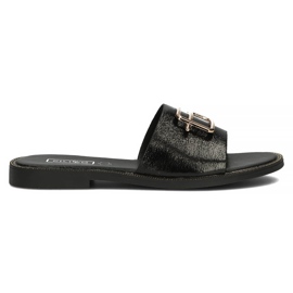 Filippo DK3701 / 22 Bk sorte hjemmesko