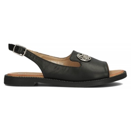 Filippo DS3666 / 22 Bk sorte sandaler
