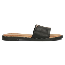 Filippo DK2103 / 22 Bk sorte hjemmesko gylden