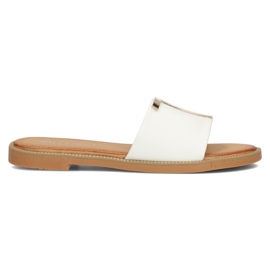 Filippo DK2103 / 22 Wh hvide hjemmesko