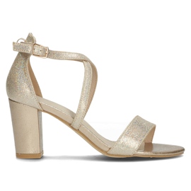 Filippo DS1276 / 22 Go gyldne sandaler gylden