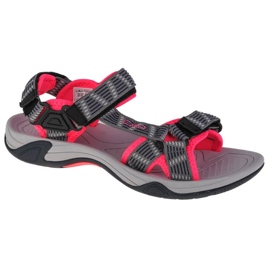 Sandaler CMP Hamal Wmn Vandresandal W 38Q9956-03TE sort rød grå