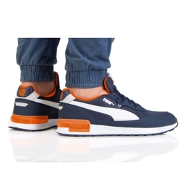 Puma Graviton M 380738 10 hvid marine blå
