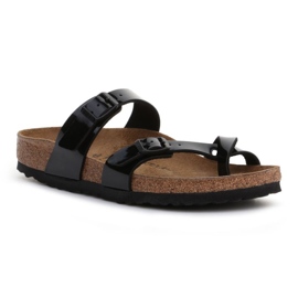 Birkenstock Mayari Black Patent W 71093 sort