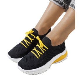 Sorte sportssneakers fra Marilva