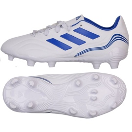 Adidas Copa Sense.3 Fg Jr GW7411 fodboldstøvler hvid hvid