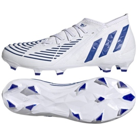 Adidas Predator Edge.2 Fg M GW2269 fodboldstøvler hvid hvid