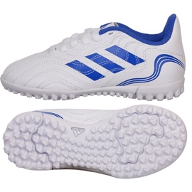 Adidas Copa Sense.4 Tf Jr GW7398 fodboldstøvler hvid hvid