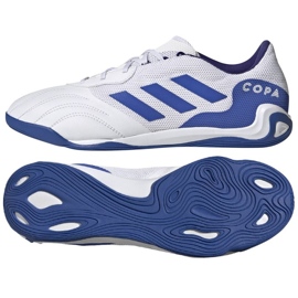 Adidas Copa Sense.3 In M GV8776 fodboldstøvler hvid hvid