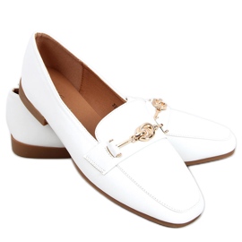 Tansy White dame loafers hvid