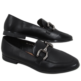 Tulip Black dame loafers sort