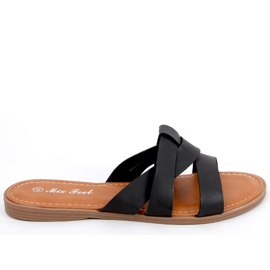 Kvinders Cross Hjemmesko Poppy Black sort