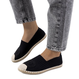 Sorte espadriller til kvinder fra Dean