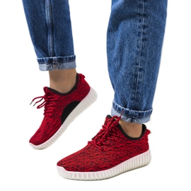 Røde Mulder sneakers sort