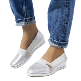 Sølv kile sneakers Klink