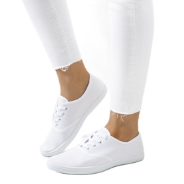Snicki hvide sneakers til kvinder