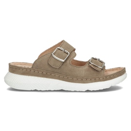 Læder hjemmesko Filippo DK3516 / 22 Br brun