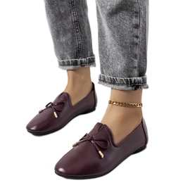 Carlsen rødbrune loafers