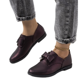 Brune brogues med Korner-sløjfe
