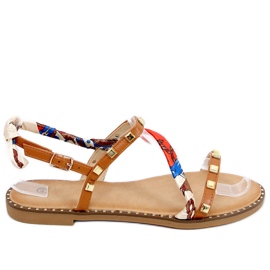 Maya Camel damesandaler brun